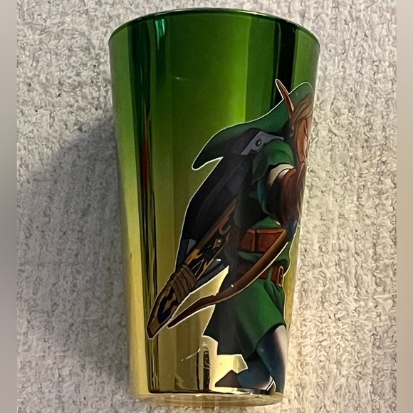 The Legend of Zelda Skyward Sword Link Pint Glass Nintendo - Picture 4 of 6